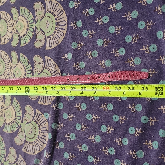 Genuine Snake Skin Belt Saks Fifth Avenue  Gorgeous! - Picture 4 of 5